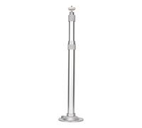 HEEPDD Montaje de Aluminio de Aleación Techo de Pared Ajustable 360 ° Tilt Mini Stand para la Sala de Medios Domésticos en el Aula de Oficina, Hilo de 1/4 Pulgadas