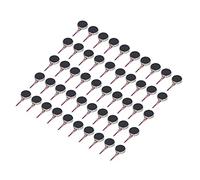 HEEPDD Motores de Mini Vibraciones de 50 Piezas Tipo de Botón Motor Vibrante Vibrante Motor Micro Vibratorio Ligero y Adecuado para Relojes, Teléfonos Móviles para Relojes, Teléfonos Móviles Nan