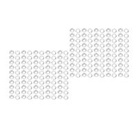 HEEPDD Ojales y Ojales Kit de de Metal de 18 Mm de Diámetro Interior con Herramienta de Instalación para Lonas Telas Cuero Proyectos a Prueba de Agua 100 Juegos Kit de de Latón de de Latón Duradero