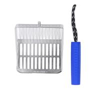 HEEPDD Pala para para Gatos de Acero Inoxidable 304 con Extraíble y Filtración Rápida para Limpieza de Cajas de y Uso Múltiple (Blue)