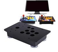 HEEPDD Panel de Joystick, Panel y Caja del Controlador de Juegos Juego de Bricolaje de Controlador de Juegos clásico con reemplazo de Kits de Ventosa Fuerte
