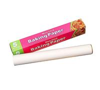 HEEPDD Papel para Hornear con Aceite de Silicona, Antiadherente a Alta Temperatura, Grado Alimenticio para Hornear y Asar, 30 Cm de Ancho para Uso Doméstico Productos para (5mX30cm)