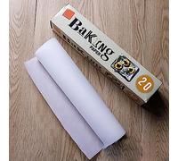 HEEPDD Papel para Hornear con Aceite de Silicona, Antiadherente a Alta Temperatura, Grado Alimenticio para Hornear y Asar, 30 Cm de Ancho para Uso Doméstico Productos para (20mX30cm)