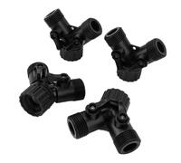 HEEPDD Para el Adaptador de Y Estándar de Grifo de Jardín con Material Duradero de Instalación Fácilmente, Se Adapta a Todos los Tipos de Mangueras, la Manguera de Jardín Divisor de la Manifestación