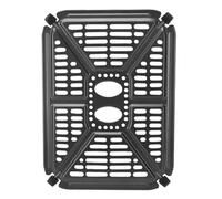 HEEPDD Parachoques de Goma para Freidora de Aire, Accesorios de Bandeja para Verduras de Acero Inoxidable para Freidora de Aire FN101GY, 9,3 X 6,7 Pulgadas, Perfecto para Freír y Asar Componentes de
