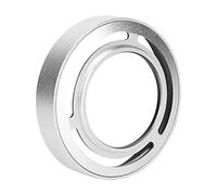 HEEPDD Parasol para Lente, Evita la Neblina y Las Interferencias de Luz para Fuji X20 X30 Parasol para Lente, Protector de de Cámara de Aleación Duradera, Cámaras Digitales y Accesorios Nan (Silver)