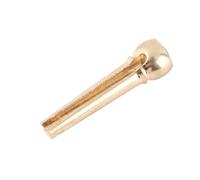 HEEPDD Pasadores de Puente de Guitarra de Latón con Punto de Cristal 6 Piezas Pasadores de Puente de Guitarra Acústica Reemplazo para Jugadores Color Rojo Tono Más Brillante Ajuste Estable Aspecto