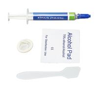 HEEPDD Pasta Térmica para Computadora, Alta Conductividad, sin Metal, Pasta Térmica de 5 Piezas para Impresoras (2,5 ml, 0,07 oz)