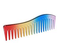 HEEPDD Peine Grande de Dientes Anchos, Peine, Tamaño de Bolsillo 7 X 2 Pulgadas para Hombres y Mujeres Peinado de Cabello Grande de Dientes Anchos, Plástico para Desenredar Nan Peluquería y Afeitado