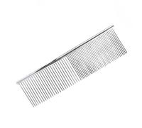 HEEPDD Peine para el Cabello de, Resistente Evite la Electricidad Estática Metal Ergonómico Cat Cirector Profesional para la Herramienta de Preparación para Perros para Mascotas Nan (92426 XL)