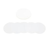 HEEPDD Películas Protectoras de la Insignia de 100 Piezas, Material de PVC, Mylars de Círculo de Portada Transparente, para Hacer Botones y Suministros de Artesanías de Artes (50MM)