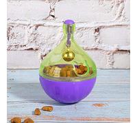 HEEPDD Pelota de Juguete para Gatos, Pelota Dispensadora de Golosinas para Gatos y Perros, 8,5 Cm, Diámetro 6 Cm para Mascotas en Casa de Juguete para, de Alimentación Lenta, Suministros Interactivos