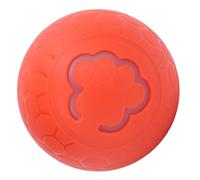 HEEPDD Pelota de juguete para mascotas, práctica portátil, interactiva para exteriores, antimordeduras, bola de juguete de plástico, aumenta el ejercicio de mascotas, bola rodante automática para