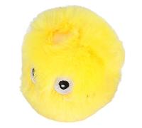 HEEPDD Pelota de peluche, promueve la salud, aumenta la actividad, juguete de caza para gatos, sonidos de animales, color amarillo (Cricket Sound)