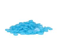 HEEPDD Piedras Luminosas Reutilizables Colgantes, Piedras Brillantes, Guijarros Luminosos de Uso Múltiples (Azul Oscuro)