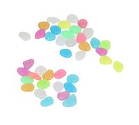 HEEPDD Piedras Luminosas Reutilizables Colgantes, Piedras Brillantes, Guijarros Luminosos de Uso Múltiples (color mezclado)