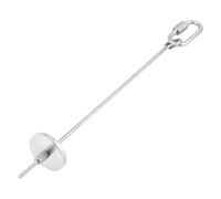 HEEPDD Pincho de Loro, Acero Inoxidable Loro Fruta Vegetal Carne Alimento Complemento para palitos Pequeño Animal Jaula de Jaula de forraje Juguete de forraje de Loros Herramienta de Tratamiento (L)
