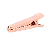 HEEPDD Pinza de Cocodrilo de Acero Inoxidable, Herramienta de Sellado Hermético para Almacenamiento de Alimentos, Ideal para Organización de café y Refrigerios, 7,9 Cm (#3)