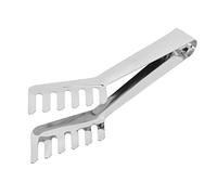 HEEPDD Pinzas para Espaguetis de Acero Inoxidable Agarrador de Pasta en Forma de Peine 19 X 9 X 1,5 Cm Ergonómico Moldeado Integral para Cocina Pan Fideos Pasteles
