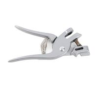 HEEPDD Pinzas para Orejas de Cerdo Alicates de Rebote Automático Herramienta Ergonómica para Hacer Muescas en Ganado con Perforador de 0,35 Pulgadas para Identificación de Cerdos en Granjas La