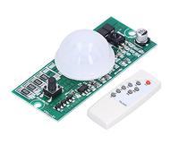 HEEPDD Placa de Circuito Solar, ABS de Fibra de Vidrio, Inducción del Cuerpo Humano con Control Remoto, Batería de 3,2 V 3,7 V Compatible para Farolas