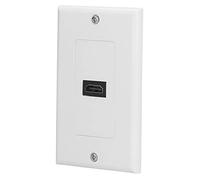 HEEPDD Placa de Pared de Interfaz Multimedia de Alta Definición, Soporte 4K Sin Soldadura Acoplador con Canal de Retorno de Audio Ethernet para Transmisión de Señal de Audio y Video