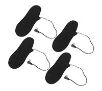 HEEPDD Plantillas Calefactoras Calentadores de Pies Eléctricos Recargable por USB Área de Calentamiento de 22 Cm Desde el Talón hasta el Dedo del Pie con Elementos Calefactores