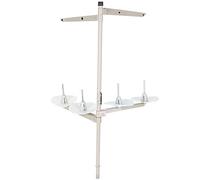 HEEPDD Portacarretes para Máquina de Coser Cono de Hilo con Material de Hierro, con Material de Hierro, Diseño de 4 Hilos, Perfecto para el Hogar y la Industria Portacarretes para Hilo de Máquina de