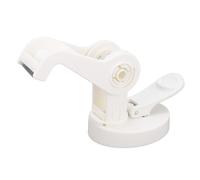 HEEPDD Portarrollos Dispensador de Cinta de Escritorio con Base de Ventosa Giratoria de 360°, Brazo Giratorio Ajustable para un Corte Suave de Cinta y Sujeción Segura en Superficies (WHITE)