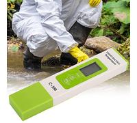 HEEPDD Probador de Calidad del Agua 5 en 1 Salinidad TDS EC Pluma de Prueba de Agua de Mar C-100 Medidor Digital Multifuncional para Potable Piscina Acuario Hidroponía