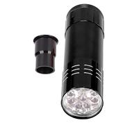 HEEPDD Probador de Velas de Huevos, Lámpara LED de Luz Fría para Huevos de Ganso y Codorniz, Accesorio Esencial para Incubadora para Avicultura (BLACK)