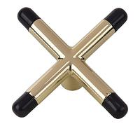 HEEPDD Puente de Cabeza de Piscina de Metal Antideslizante, Horquilla Alta de Metal, Ideal para Entusiastas del Billar, con Revestimiento de Cobre Duradero y Opciones Versátiles de Tipo bajo (Cruz