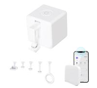 HEEPDD Pulsador de Botón Inteligente Fingerbot, sin Cableado, Dispositivo de Control Remoto para Interruptor de Luz Inteligente y Electrodomésticos, Control de Voz Compatible con Alexa y Assistant