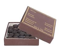 HEEPDD Puntas para Tacos de Billar Puntas para Tacos de Billar de Cuero Rojo, 50 Piezas, 12 Mm, Kit de para de, Material de Cuero, Ajuste Prensado para Jugadores de, Ocho Bolas y Nueve Bolas