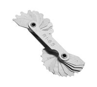 HEEPDD Radio Fillet Herramienta de Medición de Acero Inoxidable Duradera para Maquinistas y Fabricantes de Herramientas y Troqueles (R1-6.5 mm)