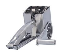 HEEPDD Rallador de Queso de Acero Inoxidable, Triturador de Queso Manual Ergonómico con Cómodo, Ideal para Rallar, Nueces y Verduras en su Cocina