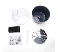 HEEPDD Rallador y Cortador de Frutas con Hoja Doble de Acero Inoxidable para Procesadores de Alimentos TM5 TM6 Cortadora de Mandolina, Cortadora de Mandolina de Verduras