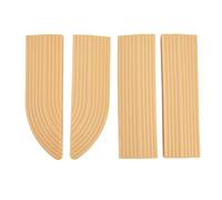 HEEPDD Rampa de Umbral de 4 Piezas, Umbral de Puerta Universal para Barredora, Escalera, Silla de Ruedas, Umbral de Puerta de Goma Eléctrica, Rampa para Silla de Ruedas, Montaje Libre,