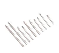 HEEPDD Ratio de Tornillo con Correa con 10 Tamaños, Accesorios Antirustos para la Reparación de Relojes, Adecuado para Fabricantes de Relojes, Trabajadores de Reparación de Nan (100PCS)