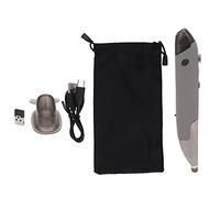 HEEPDD Ratón Inalámbrico con Bolígrafo de Entrada de Voz, Ratón con Bolígrafo de Bolsillo de Alta Precisión, Fácil de Hacer Clic, 1600 dpi para Computadora (Gris)