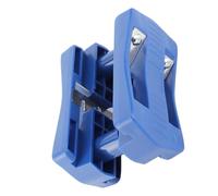 HEEPDD Recortadora de Bandas de Borde, Herramienta Manual de Corte de Bandas de Madera de PVC con 2 Juegos de Cuchillas, Superficie Antideslizante, para de Borde de 15 a 40 Mm en Gabinetes, Muebles y