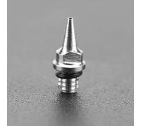 HEEPDD Reemplazo de Boquilla y Aguja de Aerógrafo, Revestimiento de Cobre, 0,2 Mm, 0,3 Mm, 0,5, Ideal para Pintura de Modelos y Uso General de Aerógrafo (0,3)