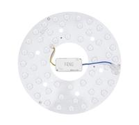 HEEPDD Reemplazo del Panel de Luz del Ventilador de Techo, Kit de Luz de Ventilador de Techo LED Magnético 3CCT 24W de 270 Mm con Función de Memoria Regulable para de