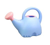 HEEPDD Regadera para Niños, Juguete de Jardín de Plástico con Forma de Elefante de 1,5 L, Diseño Lindo para Niños (Blue)