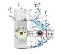 HEEPDD Regulador de CO2 para Acuario, Válvula de Presión Ajustable con Indicador de Pantalla Grande, Rosca G5/8 para Entusiastas de Las plantaciones. Personalice la Producción de CO2 con Precisión