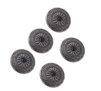 HEEPDD Remache de Rosca, Cierre Seguro, Diseño de Tornillo Cruzado, Aleación de Cuero, 1,18 Pulgadas, para Bolsos, Cinturones, Pantalones, Zapatos, Reparación y Decoración, Proyectos Artesanales