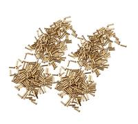 HEEPDD Remaches Huecos de Latón con Orificio Pasante, Ojo de Aire de Cobre, 500 Uds., 1,7x3,5x2,8mm, para Reparación de Bolsas de Ropa, Artesanía, Costura, Marroquinería (2,5x11x3,8 mm)
