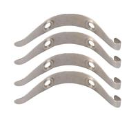 HEEPDD Resorte de Lanzadera para Máquina de Coser, 4 Piezas de Repuesto de Resorte de Lanzadera para Máquina de Coser con Pedal de Acero Al Carbono, Compatible con Viking E10 y E20.