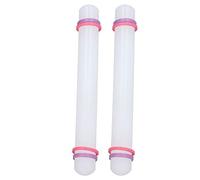 HEEPDD Rodillo para Fondant, Rodillo de Masa Antiadherente de Plástico para Hornear Galletas, Pasteles y Productos para Hornear Pizzas