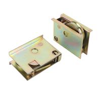 HEEPDD Rodillos para Puertas Corredizas Pella Ruedas de Repuesto para Patio de Acero de Alta Resistencia para Puertas Pella 2 Piezas que Mejoran el Funcionamiento Suave y el Rendimiento Silencioso